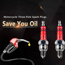 A7TC Spark Plug CR7HSA ATRTC High Performance 3-Electrode For GY6 50cc-150cc Scooter Motorcycle 10mm Spark Plug Accessories 2024 - buy cheap