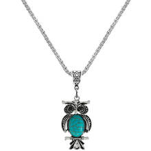 Ожерелье в этническом стиле, богемное ожерелье с кулоном в стиле бохо, этническая Цыганская подвеска в виде совы, колье с животным 2020 2024 - купить недорого