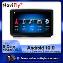 NaviFly Carplay Android 10 Car multimedia player gps for Mercedes benz ML W166 GL X166 ML300 ML350 ML400 ML550 GL350 GL400 GL500 2024 - buy cheap
