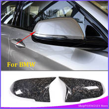 For BMW 1 2 3 4 Series Auto Exterior Rearview Mirror Shell Protective Cover Real Carbon Fiber Car Exterior Modification 2024 - buy cheap