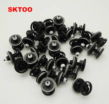 SKTOO 100PCS Auto Fastener Door Plank Fixed Clamp For VW Golf 6 Golf 7 VW Passat B7 Jetta6 Polo T5 A1 A4 Q3 Q5 Q7 7L6 868 243 2024 - buy cheap