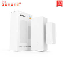 SONOFF DW2 WiFi Wireless Door Window Sensor Detector WiFi App Notification Alerts Smart Home Security Works With EWeLink 2024 - buy cheap