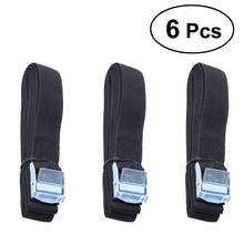 6Pcs Lashing Straps with Buckle Nylon Quick Release Lashing Straps for Cargo Tie Down Car Roof Rack Luggage Kayak Carrier Moving 2024 - buy cheap
