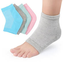 1 par de meias de gel anti-secagem, 2 peças = 1 par, protetor de calcanhar, almofadas esportivas, absorventes de suor, ferramentas de cuidados de saúde 2024 - compre barato
