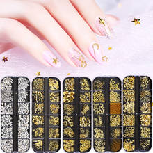 High Quality 1box Fashion Shiny Alloy Diamond Pearl Xingyue Rivet Sequins DIY Nail Art Decoration Accessories 2024 - buy cheap