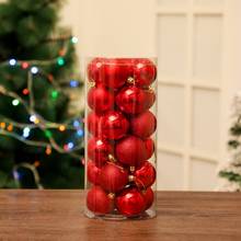 24PCS Christmas Ball Ceiling Ball Christmas Tree Decoration Color Ball Hanging  Shopping Mall Party Shop Scene Layout supplies 2024 - buy cheap