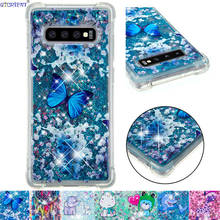 For Samsung Galaxy S10 Plus S10e Shockproof Glitter Case S10 e S10+ SM-G970F/DS SM-G973F/DS SM-G975F/DS Cute Bling Bumper Cover 2024 - buy cheap