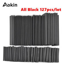 Shrinking 127Pcs Insulation Sleeving Thermal Casing Car Electrical Cable Tube kits Heat Shrink Tube Tubing Wrap Sleeve Assorted 2024 - buy cheap