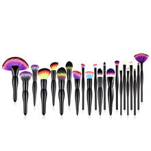 Pro 2Pcs Makeup Brushes Set Eye Shadow Foundation Powder Eyeliner Eyelash Lip Make Up Brush Cosmetic Beauty Tool Kit Maquillage 2024 - buy cheap