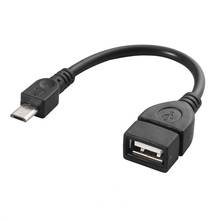 USB Female to Micro USB 5 Pin Male Adapter Host OTG Data Loader Charger Charging Cable USB OTG for Samsung 2024 - buy cheap