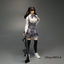 Spot cdtoys "1/6 soldado feminino, 2024 - compre barato