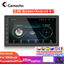 Camecho 2 din Car Radio Android Car Aoturadio GPS WiFi Bluetooth MirrorLink Car Multimedia Player for Universal 2din Car Stereo 2024 - buy cheap