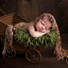 Tassels Lace Wrap For Newborn Photography Props Baby Girl Photo Shoot Accessories Flokati Fotografia Photoshoot Studio 2024 - buy cheap