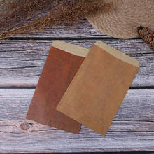 Envelopes de papel kraft vintage, envelope decorativo diy, material de escritório e escola vintage, 1 peça 2024 - compre barato