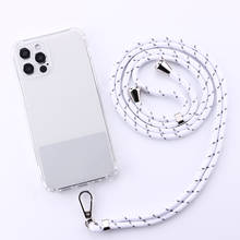 Strap Cord Chain Phone Tape Necklace Lanyard Mobile Shockproof Phone Case for Carry Cover Case Hang iPhone 12 11 Pro XS Max XR X 2024 - buy cheap