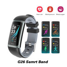 2021 g36 ecg banda inteligente monitor de pressão arterial e freqüência cardíaca ip67 relógio de pulso fitness dispositivo trackeing pedômetro equitação pulseira 2024 - compre barato
