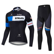 Strava conjunto de camisa de manga longa e calças, roupas masculinas para ciclismo, bicicleta, mtb, manga curta, 2020 2024 - compre barato