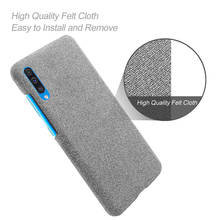 Ultra Thin Fabric Cloth Case For Samsung Galaxy A50 Case A30S A50S Phone Cover for Samsung A50 A 50 SM-A505FN/DS 6.4'' A 50 A30S 2024 - buy cheap