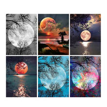 Diamond Painting "Moon scenery" Full Square/Round Drill 5D DIY Diamond Embroidery Cross Stitch Home Decor Gift 2024 - buy cheap