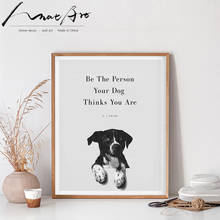 Dog animal posters and prints painting pet canvas art wall decoration baby room decoration wall pictures for living room 2024 - buy cheap