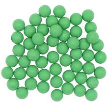 Bolas de paintball reutilizáveis com calibre 0.68, bolas de borracha reutilizáveis para treinamento, material de pvc, nova, reutilizável, 100 2024 - compre barato