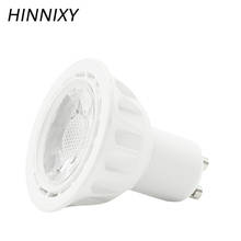 Hinnixy RA80 CE MR16 GU10 LED Spotlight Bulb For Pendant Lamp Use 5W 110-220V White PC Housing 450LM Living Room Bulbs 2024 - buy cheap