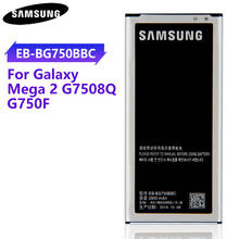 Оригинальный аккумулятор для телефона EB-BG750BBC EB-BG750BBE для Samsung GALAXY Mega 2 G7508Q G750F Galaxy Round G910S 2800mAh 2024 - купить недорого