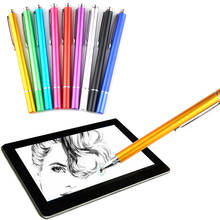 10 шт./лот емкостный стилус Универсальный сенсорный экран ручка для рисования присоска из микрофибры почерк для планшетного ПК смартфона 2024 - купить недорого