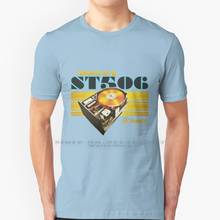 Seagate-Camiseta de disco duro St-506, camisa 100% de algodón puro, disco duro de ordenador Vintage, Retro, 70s, 80s, electrónica 2024 - compra barato