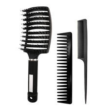 3Pcs Brosse Demelante Detangling Hair Brush Comb Set Women Female Scalp Massage Comb Hair Barber Accessories brosse demelante 2024 - buy cheap