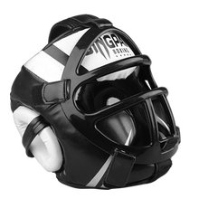 GINGPAI High-grade PU Leather Boxing Helmet Adult and Kids Professional Competition Helmet MMA Muay Thai Taekwondo Head Guard 2024 - buy cheap