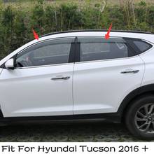 Lapetus-visera protectora para puertas y ventanas, Kit de 4 piezas, para Hyundai Tucson 2016, 2017, 2018, 2019 2024 - compra barato