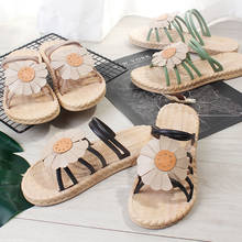 2021 Slippers Women Summer Fashion Flip-flop Roman Wind Sandals and Slippers Women Foreign Trade Beach Sandals Women 2024 - buy cheap