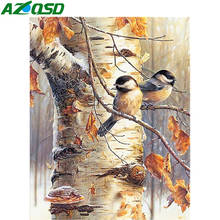 AZQSD Diamond Painting 5d Birds Mosaic Handmade Diamond Embroidery Animal Full Square/Round Drill Home Decor Cross Stitch Kits 2024 - buy cheap