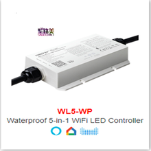 Controlador LED WiFi 5 en 1, WL5-WP, 6A/canal Max, 20A, 2,4G, WiFi, resistente al agua, luz Led RGB, RGBW, RGBCCT, Color blanco Dual 2024 - compra barato