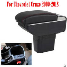 For Cruze armrest box central Store content Storage box Chevrolet armrest box with cup holder ashtray USB interface 2009-2018 2024 - buy cheap