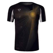 Jeansian Men's Tshirt T-Shirt Tee Shirt Sport Dry Fit Short Sleeve Running Fitness Workout LSL013 Black 2024 - buy cheap