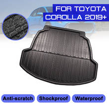 Alfombrilla para el suelo del coche, cubierta antibarro para el maletero trasero, para TOYOTA COROLLA 2019 2020 2024 - compra barato