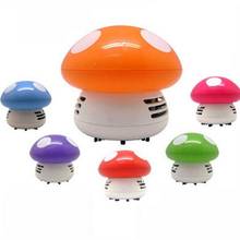 Vacuum Cleaner Cute Mini Mushroom Corner Desk Table Dust Vacuum Cleaner For Car Home Computer Sweeper  2024 - buy cheap