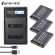 PALO-Batería de cámara recargable EN-EL10, Original, 3,7 V, 1800mah, Li-40B, Li 40B, 42B, Li40B, para Olympus Leise, Li-42B, Fuji, NP45 2024 - compra barato