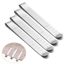 5Pcs Silver Stainless Steel Hemming Clips Measurement Ruler Sewing Quilting Clips Patchwork Fabric Quilting Craft Sewing Tool 2024 - buy cheap