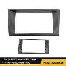 Panel de montaje de marco de DVD y CD para coche, Kit de molduras, adaptador de reajuste, doble 2 Din, para FORD Mondeo 2002-2006 2024 - compra barato