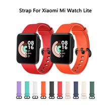 For XiaoMi Mi Watch Lite Strap Global Version Replacement Sport Soft Bracelet For Redmi Watch Belt Wrist Strap Accessories 2024 - buy cheap