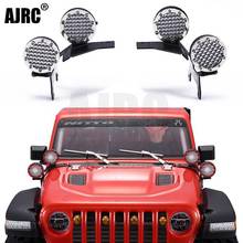 AXIAL SCX10 JEEP Wrangler TRX4 TRX6 headlights off-road vehicle modified square spotlight D searchlight 2024 - buy cheap