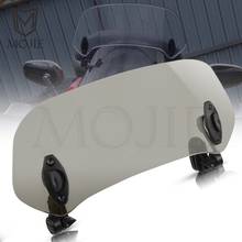 Motorcycle Windshield Extension Spoiler Windscreen Air Deflector For Kawasaki GTR KLE KLV 250 400 500 1400 1000 J300 LAKOTA 300 2024 - buy cheap