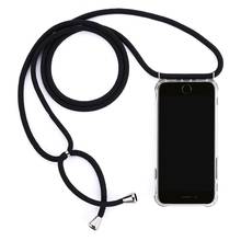 Strap Cord Chain Phone Tape Necklace Lanyard Mobile Phone Case Carry Cover Case Hang for Huawei Nova 2 2S 3 3i 4 Plus 2024 - buy cheap