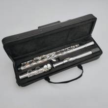 Brand Flute Instruments 211 SL C Tune 16 Hole Obturator E Key Nickel Plated Flute Silver Plated C Flute Classic Music With Case 2024 - buy cheap