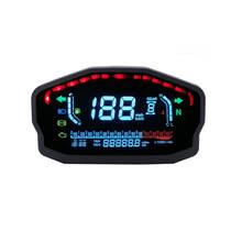 Odômetro digital para motocicletas, velocímetro lcd universal para 1,2,4 cilindros com retroiluminação para h-onda ducati kawasaki suzuki 2024 - compre barato