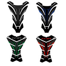 3D Motorcycle Tank Pad Protector Case for Yamaha fz07 FZ07 FZ-07 Tank Decal Stickers 2024 - buy cheap