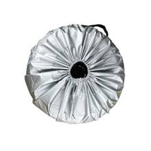 1PCS Tire Cover Case Car Silver Cloth Spare Tire Cover Storage Bags Carry Tire For Cars Wheel Protection Covers 4 Season 2024 - buy cheap